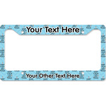 Keep Calm & Do Yoga License Plate Frame - Style B