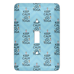 Keep Calm & Do Yoga Light Switch Cover (Single Toggle)