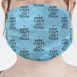 Keep Calm & Do Yoga Face Mask Cover