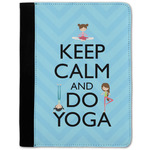 Keep Calm & Do Yoga Notebook Padfolio