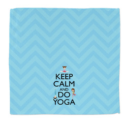 Keep Calm & Do Yoga Microfiber Dish Rag
