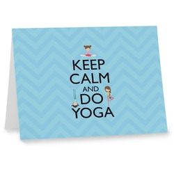 Keep Calm & Do Yoga Note cards