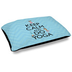 Keep Calm & Do Yoga Dog Bed