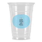 Keep Calm & Do Yoga Party Cups - 16oz