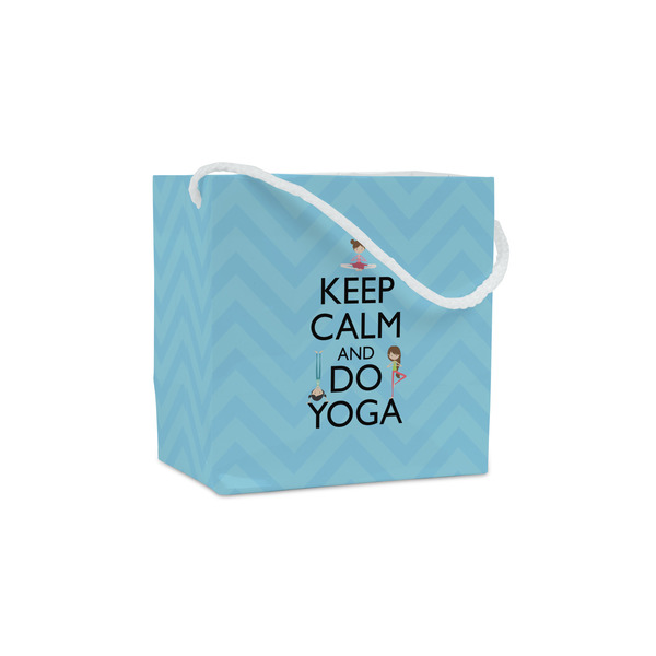 Custom Keep Calm & Do Yoga Party Favor Gift Bags - Gloss