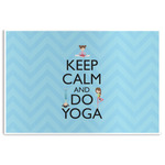 Keep Calm & Do Yoga Disposable Paper Placemats