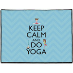 Keep Calm & Do Yoga Door Mat