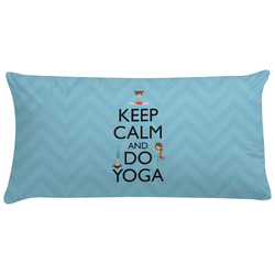 Keep Calm & Do Yoga Pillow Case - King