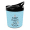 Keep Calm & Do Yoga Personalized Plastic Ice Bucket