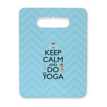 Keep Calm & Do Yoga Rectangular Trivet with Handle