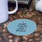 Keep Calm & Do Yoga Round Paper Coaster - Front