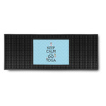 Keep Calm & Do Yoga Rubber Bar Mat