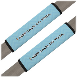 Keep Calm & Do Yoga Seat Belt Covers (Set of 2)