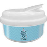 Keep Calm & Do Yoga Snack Container