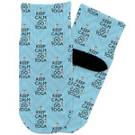 Keep Calm & Do Yoga Toddler Ankle Socks