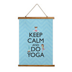 Keep Calm & Do Yoga Wall Hanging Tapestry