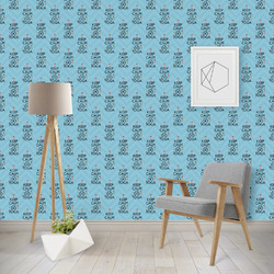 Keep Calm & Do Yoga Wallpaper & Surface Covering (Peel & Stick - Repositionable)