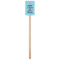 Keep Calm & Do Yoga Wooden 6.25" Stir Stick - Rectangular - Single Stick