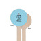 Keep Calm & Do Yoga Wooden 6" Stir Stick - Round - Single Sided - Front & Back