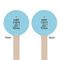 Keep Calm & Do Yoga Wooden 7.5" Stir Stick - Round - Double Sided - Front & Back