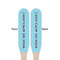 Keep Calm & Do Yoga Wooden Food Pick - Paddle - Double Sided - Front & Back