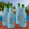 Keep Calm & Do Yoga Zipper Bottle Cooler - Set of 4 - LIFESTYLE