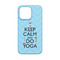 Keep Calm & Do Yoga iPhone 13 Mini Case - Back