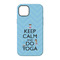 Keep Calm & Do Yoga iPhone 14 Pro Tough Case - Back