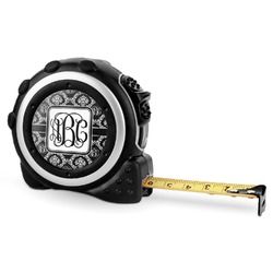 Monogrammed Damask Tape Measure - 16 Ft (Personalized)