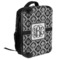 Monogrammed Damask 18" Hard Shell Backpacks - ANGLED VIEW