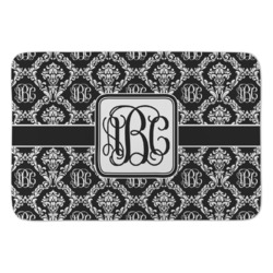 Monogrammed Damask Anti-Fatigue Kitchen Mat