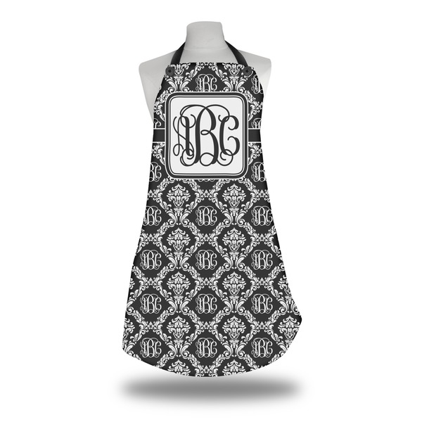 Custom Monogrammed Damask Apron