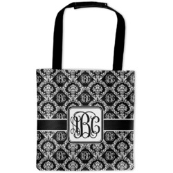 Monogrammed Damask Auto Back Seat Organizer Bag (Personalized)