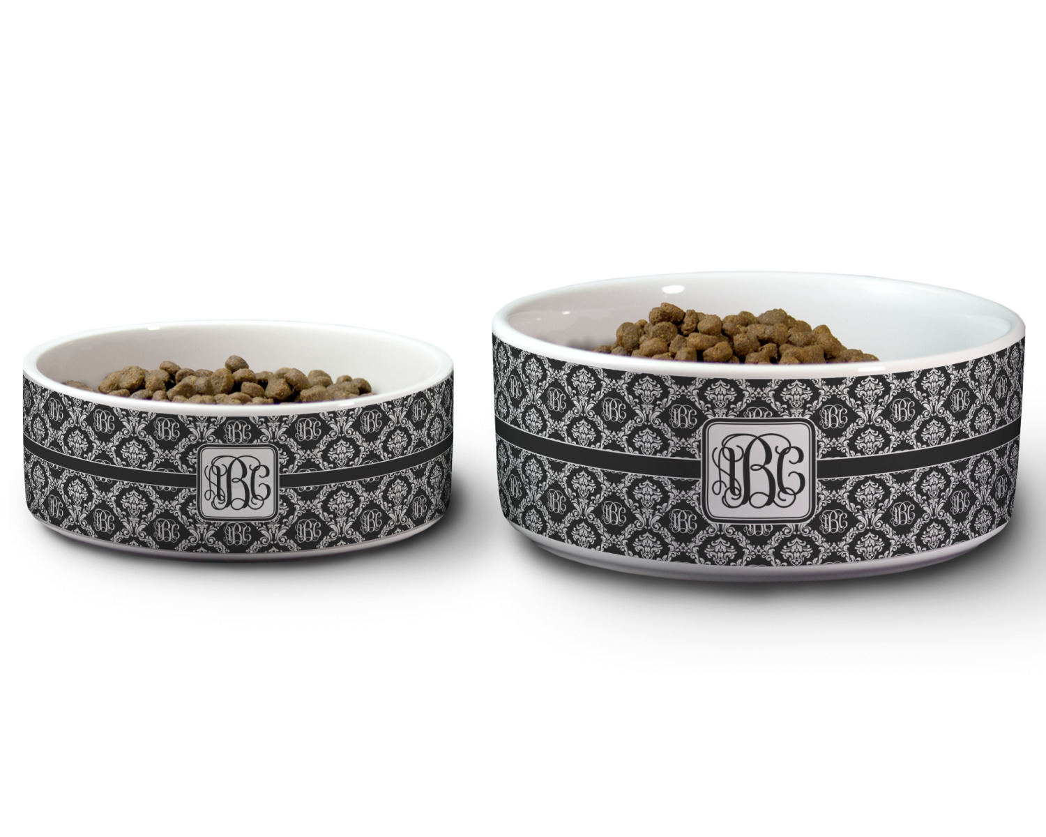 monogrammed dog bowls