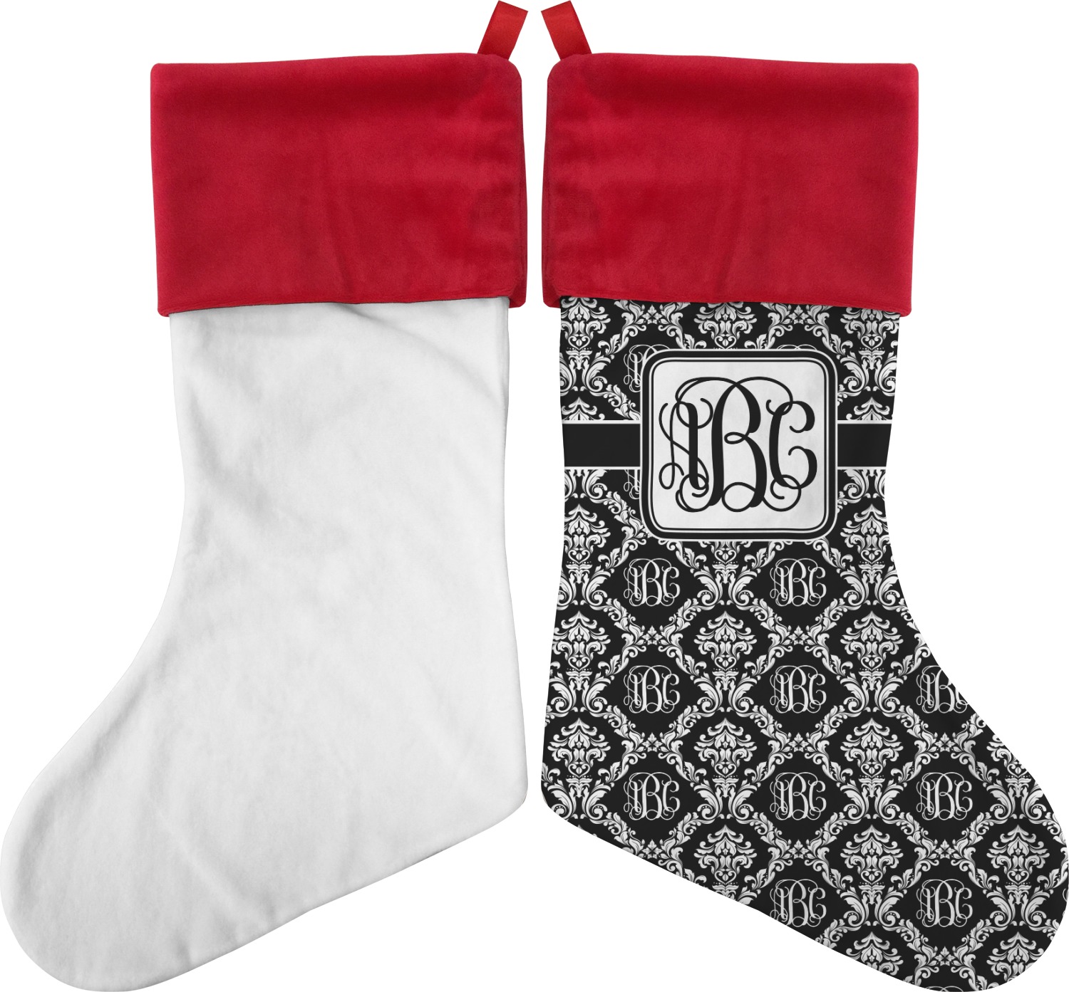 Monogrammed Stockings