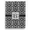 Monogrammed Damask House Flags - Double Sided - FRONT