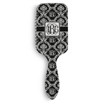 Monogrammed Damask Hair Brushes