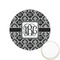 Monogrammed Damask Icing Circle - XSmall - Front