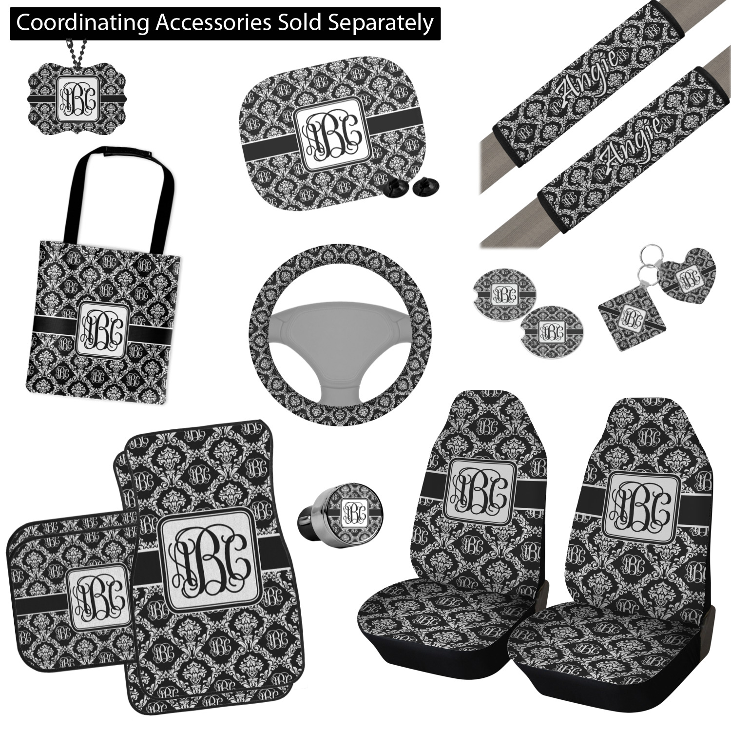 Monogram seat cheap covers