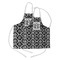 Monogrammed Damask Kid's Aprons - Parent - Main