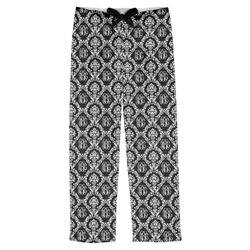 Monogrammed Damask Mens Pajama Pants - XS (Personalized)