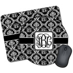 Monogrammed Damask Mouse Pad