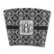 Monogrammed Damask Party Cup Sleeves - without bottom - FRONT (flat)