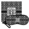 Monogrammed Damask Personalized Eyeglass Case & Cloth