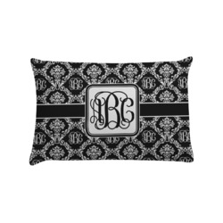 Monogrammed Damask Pillow Case - Standard (Personalized)
