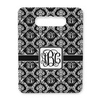 Monogrammed Damask Rectangular Trivet with Handle