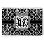 Monogrammed Damask Serving Tray (Personalized)