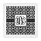 Monogrammed Damask Standard Decorative Napkins