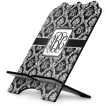 Monogrammed Damask Stylized Tablet Stand (Personalized)