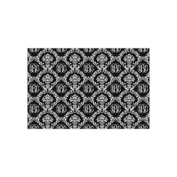 Custom Monogrammed Damask Small Tissue Papers Sheets - Heavyweight